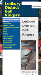 Mobile Screenshot of ledburydistrictbellringers.org